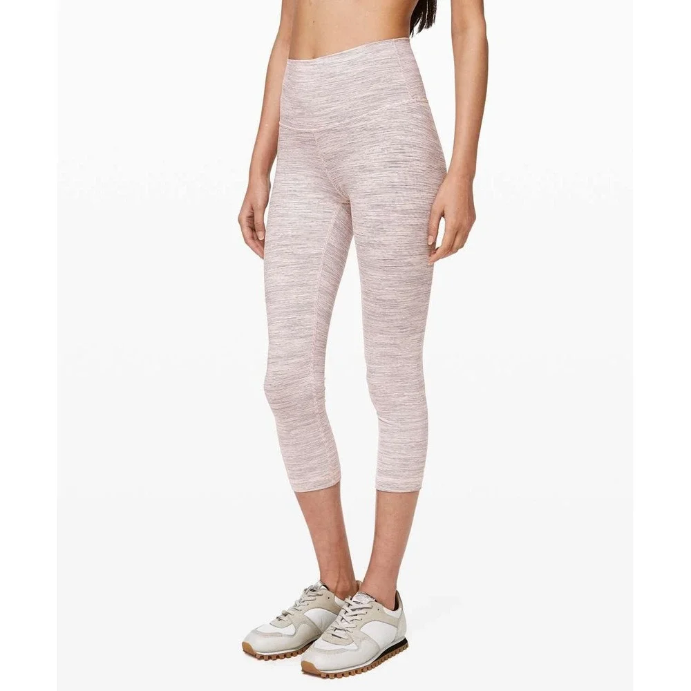 Lululemon‎ Wunder Under Legging Size 6 Pink Purple Excellent